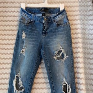 Ripped Distressed Jeans